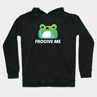 Frogive Me - Cute Frog Pun Hoodie